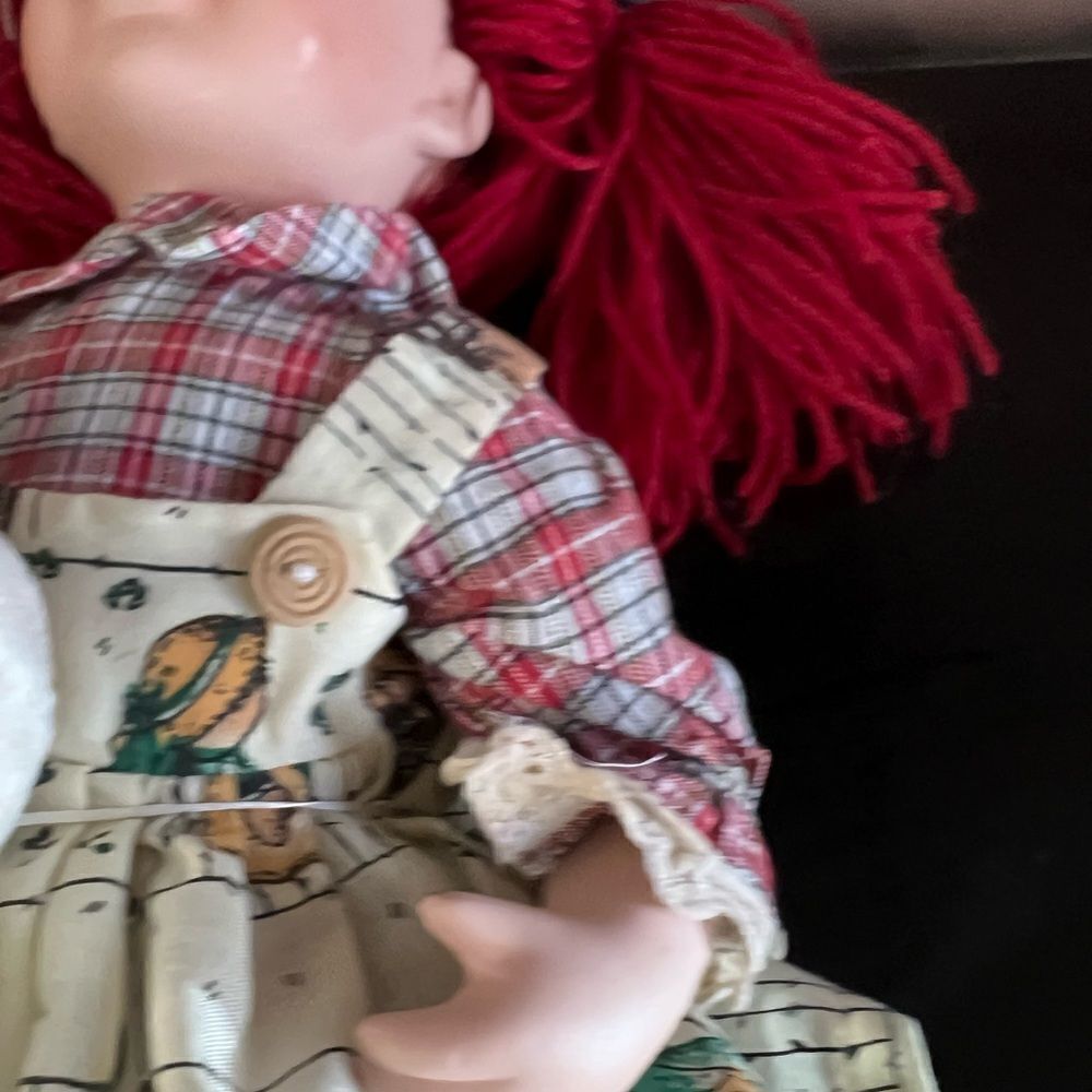 Duck House Heirloom limited edition Reggedy Ann doll with puppy - Picture 11 of 16